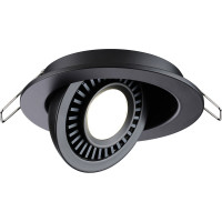 Встраиваемый светодиодный светильник NOVOTECH LED, 9W, GESSO 358816