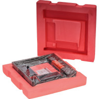 Рамный магнитный уровень Kinex (K-MET) 200x200мм, 0.02мм 5091-02-200