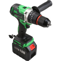Аккумуляторная ударная дрель-шуруповерт Zitrek Green Impact 18V (18В, Li-ion 2x5.0Ач) 063-4046