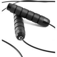 Утяжеленная скакалка ZDK черная 1201skakalka/black