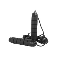 Утяжеленная скакалка ZDK черная 1201skakalka/black