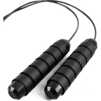 Утяжеленная скакалка ZDK черная 1201skakalka/black