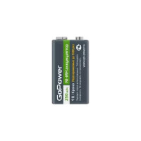Бытовой аккумулятор GoPower Крона 6F22 BL1 NI-MH 9V 250mAh 00-00017020
