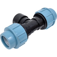 Тройник ПНД компрессионный с внутренней резьбой (32 ммx1"х32 мм) AV Engineering AVE1083201