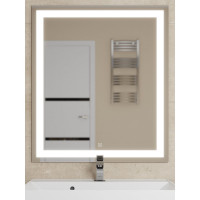 Зеркало для ванной Uperwood Tanos 70x80 см, с led-подстветкой и подогревом 291020221