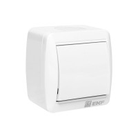 1-клавишный выключатель EKF Владивосток 10А IP54 EQR16-021-30-54