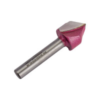 Фреза пазовая V-образная 90 градусов (15.9x15.9x45 мм; хв-к 6 мм) PROCUT 200631P