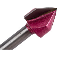 Фреза пазовая V-образная 90 градусов (15.9x15.9x45 мм; хв-к 6 мм) PROCUT 200631P