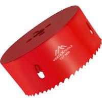 Коронка биметаллическая по металлу 127 мм vertextools 2525-127