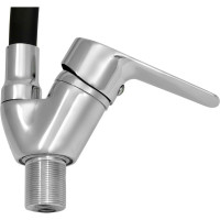 Смеситель для мойки Juguni одноручный, с гибким изливом, 2 режима (черный), гайка 0402.146