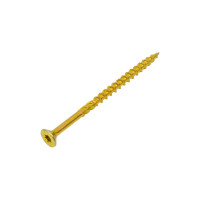 Шуруп конструкционный ЕВРОПАРТНЕР для дерева с фрезой, потай, ж/п Torx 25 5,0x80 + бита (60 шт.) B3 0042