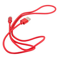Кабель ENERGY ET-26 USB/Lightning, цвет - красный 104104