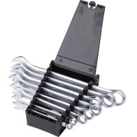 Набор комбинированных гаечных ключей DELI 6-19 мм/8 шт DL130008A (Сталь 40Cr, пластиковый кейс) 98316