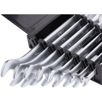 Набор комбинированных гаечных ключей DELI 6-19 мм/8 шт DL130008A (Сталь 40Cr, пластиковый кейс) 98316