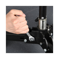 Набор комбинированных гаечных ключей DELI 6-19 мм/8 шт DL130008A (Сталь 40Cr, пластиковый кейс) 98316