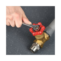 Набор комбинированных гаечных ключей DELI 6-19 мм/8 шт DL130008A (Сталь 40Cr, пластиковый кейс) 98316