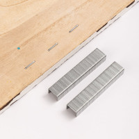 Строительный мебельный степлер DELI металлический с регулировкой + антистеплер DL238105 с набором скоб в кейсе (Тип «П» 4-14мм, «U» 10-12мм и «T» 10-14мм по 2000шт каждых) 98418