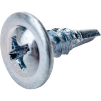 Саморез с прессшайбой Daxmer ПШС 4,2x13 цинк, усиленный, сверло, 800 шт 00-00468489