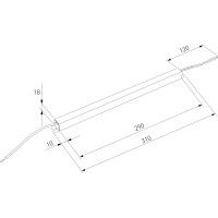 Узкий блок питания Elektrostandard LST 15A, 60W, 24V, IP00, 2,5A a052987