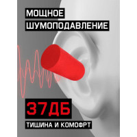 Противошумные беруши для диспенсера Jeta Safety 37дб, 500 пар JEM20-bag500