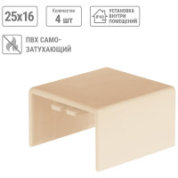 Соединитель TDM ELECTRIC КМС 25х16 сосна упаковка 4 шт SQ0411-0253