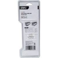 Набор сверхдлинных шестигранных ключей DELI dl3089 1,5-10 мм, материал Cr-V, 9 шт. 104478