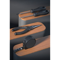 Набор ручного инструмента DELI Home Series HT0004 Эксклюзивный дизайн, софттач пластик, подарочная упаковка, 4 предмета 104620