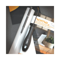 Шлицевая отвёртка DELI Home Series Black HT1105 SL5x100мм, Cr-V, Soft Touch рукоятка. подарочная упаковка, эксклюзивный дизайн 104604
