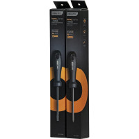 Крестовая отвертка DELI Home Series Black HT1206 PH2x150 мм, Cr-V, Soft Touch рукоятка, подарочная упаковка 104609