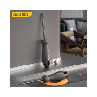 Крестовая отвертка DELI Home Series Black HT1203 PH0x75мм, Cr-V, Soft Touch рукоятка, подарочная упаковка, эксклюзивный дизайн 104606