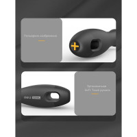 Крестовая отвертка DELI Home Series Black HT1203 PH0x75мм, Cr-V, Soft Touch рукоятка, подарочная упаковка, эксклюзивный дизайн 104606