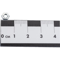 Гайка МЕТАЛЛСЕРВИС M3, DIN 934, цинк, 100 шт. 1238935