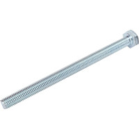 Болт МЕТАЛЛСЕРВИС М10x140, DIN 933, с полной резьбой, цинк, 10 шт. 1239324