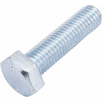 Болт МЕТАЛЛСЕРВИС М12x30, DIN 933, с полной резьбой, цинк, 10 шт. 1239327