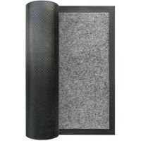 Влаговпитывающий коврик Бацькина баня Tuff 80x120 см, серый 92231