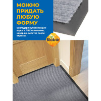 Влаговпитывающий коврик Blabar Tuff Lux 80x120 см, серый 92175
