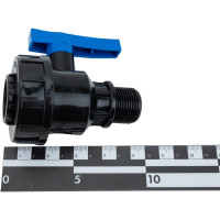 Шаровой компрессионный кран ПОЛИТЭК ВР/НР 3/4x3/4 ТПК-АКВА, 552223434