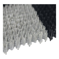 Коврик Blabar Gras 41x54 см, черно-серый 92059