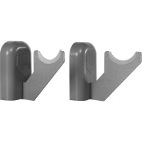 Комплект настенных регулируемых кронштейнов Royal Thermo Design 80, серебристые НС-1402583