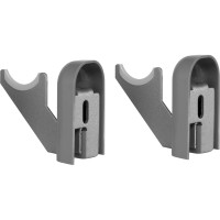 Комплект настенных регулируемых кронштейнов Royal Thermo Design 80, серебристые НС-1402583