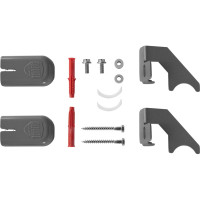 Комплект настенных регулируемых кронштейнов Royal Thermo Design 80, серебристые НС-1402583