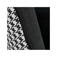 Стул BRADEX paola черный с жаккардом RF 0262