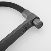 Смеситель для кухни ROSE с подключением к фильтру питьевой воды, темно-серый R658Y