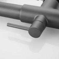 Смеситель для кухни ROSE с подключением к фильтру питьевой воды, темно-серый R658Y