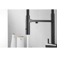 Смеситель для кухни ROSE с подключением к фильтру питьевой воды, черный R958H