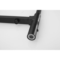 Смеситель для кухни ROSE с подключением к фильтру питьевой воды, черный R958H