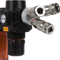 Разветвитель пневматический V-образный тройной (1/4"; рапид EURO) WIEDERKRAFT WDK-83MY