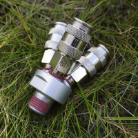 Разветвитель пневматический V-образный тройной (1/4"; рапид EURO) WIEDERKRAFT WDK-83MY