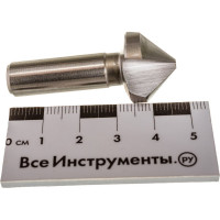 Зенкер конический 3-х канавочный (20х47 мм; хвостовик 10 мм; HSS) Bucovice Tools 741200