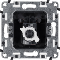 Информационная розетка одиночная Legrand Valena ALLURE. RJ45 Кат.5е UTP.С лицевой панелью.Белая 753740